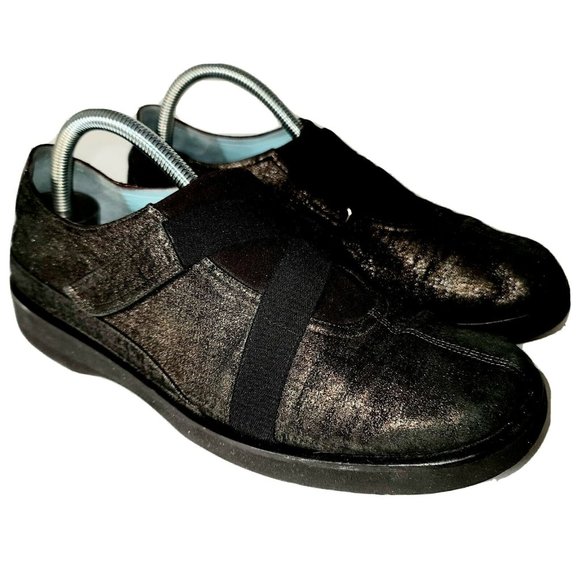 $480 Thierry Rabotin Lena Walking Shoes Black - Picture 4 of 9